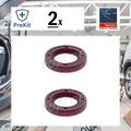 2x ORIGINAL® Topran Wellendichtring, Nockenwelle für Renault Clio II Megane