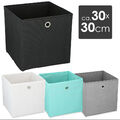 Aufbewahrungsbox 30x30 cm Aufbewahrungs Regal Einschub Korb Box Stoff Faltbox