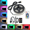 5M LED Backlight TV Hintergrundbeleuchtung USB Lichtstripe Streifen RGBW PC-Band