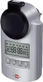 Brennenstuhl Primera-Line Zeitschaltuhr DT IP44, Digitale Timer-Steckdose (Woche