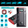 99900mAh Auto KFZ Starthilfe Jump Starter Ladegerät Booster Power Bank 2000A 12V