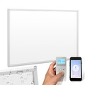Infrarotheizung Weiß Heizpaneel APP für 15-20m2 Thermostat 980/1200 Watt