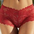 Spitzen Panty Gr.  XL  Rot