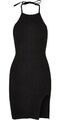 Urban Classics Damen Ladies Rib Knit Neckholder Dress