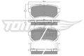 TOMEX Brakes Bremsbelagsatz Scheibenbremse TX 15-66 für HYUNDAI ACCENT 3 MC CRDi