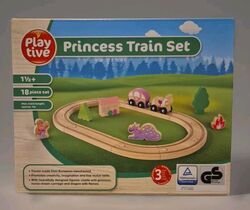 Playtive Princess Zugset 18-teiliges Set