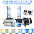 2X D1S D2S D3S HID Xenon Brenner 4300K-12000K Scheinwerfer Birnen Lampen Bulb 