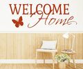 Wandtattoo Welcome Home Flur Wandsticker Wilkommen Zuhause Spruch sweet 3