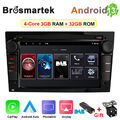 Android 13 Autoradio Für Opel Zafira B Corsa C D Astra H Carplay DAB+ GPS Navi