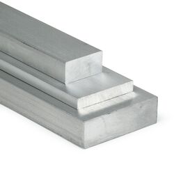 Aluminium Flachstange 60x10mm Länge wählbar Alu Flachmaterial Flach