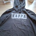 Kappa Schwarzer Hoodie L