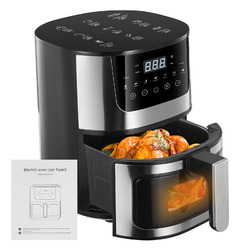 Heißluftfritteuse Backofen Dörrautomat Grill Heissluftfritteuse Air Fryer 6L/8L