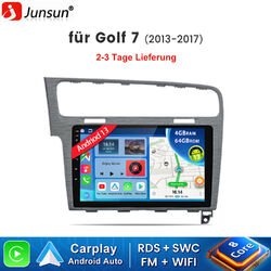 10" Autoradio Android 13.0 GPS Navi für VW Golf 7 VII 2013-2017 Carplay WIFI SWC