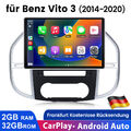 13.1" Carplay Autoradio Navi GPS Für Mercedes Benz Vito 3 W447 2014-2020 BT SWC