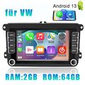 7" Android 13 Autoradio für VW Golf 5 6 Passat Touran Polo Tiguan Apple Carplay