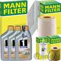 MANN INSPEKTIONSPAKET+MOBIL1 0W-40 ÖL passend für SMART ROADSTER 452 61-101 PS