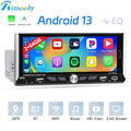 6.9 Zoll 1 Din GPS Navi 13.0 Autoradio Apple Carplay Android 2G+64GB RDS FM WIFI