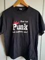 T-Shirt "Dat is Punk!" Gr. M/L, schwarz, Punkrock