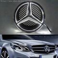 Für Mercedes B--z B-C-GLK W204 Vito W447 Grill 3D Licht Logo schwar Stern Emblem