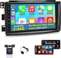 Für Smart Fortwo 451 2005-2010 Android 13 Autoradio 2+64GB GPS Navi WIFI CarPlay