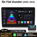 für Fiat Ducato 9'' Radio DAB+ USB BT Bluetooth kabellos Android 13 Auto 6+128GB