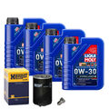 Motoröl 0W30 LIQUI MOLY 4L+HENGST Ölfilter+Ölablassschraube