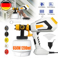 650W Farbsprühsystem Wandfarbe Lacke Farbsprühgerät Elektrische Spritzpistole DE