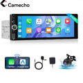 Autoradio 1 DIN Android 13 2+64GB Carplay GPS Navi RDS Bluetooth WIFI USB Kamera