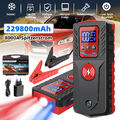 229800mAh Auto KFZ Starthilfe Jump Starter 8000A Booster PKW Powerbank Ladegerät