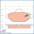 NEU - TRW GDB1099 Bremsbelagsatz, Scheibenbremse passend für FIAT