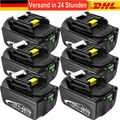 6x 18V Akku Für Makita BL1850 B BL1830 LXT Original BL1860B Led Anzeige 9Ah 12Ah