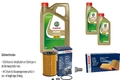 BOSCH Inspektionspaket 7 L Castrol EDGE 5W-30 LL für VW Amarok 2.0 BiTDI