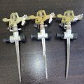 3x Rasensprenger Metall Impulsregner Kreisregner Rasen Garten Sprenger Sprinkler