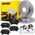 TEXTAR BREMSSCHEIBEN 282mm + BELÄGE HINTEN für VW PASSAT CC 3C 357 358 B7 B6