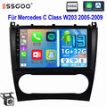 KAM 9" Android 13 Autoradio Navi 1+32G Für Mercedes Benz C-Klasse W203 2005-2009