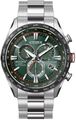 CITIZEN Herren Armbanduhr CB5946-82X Solar Funk Chronograph Titan 43 mm B-WARE