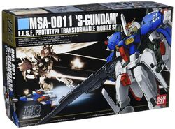 Toy Zany MSA-0011 S-Gundam GUNPLA HGUC High Grade 1/144, Mehrfarbig (US IMPORT)Ein weiterer großartiger Artikel von Rarewaves USA