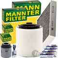 MANN FILTER INSPEKTIONSPAKET passend für AUDI A1 VW POLO 6R SKODA FABIA 2 IBIZA