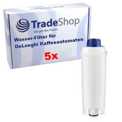 5x  Wasser-Filter für DeLonghi ECAM 656.55.MS 656.85.MS ESAM ESAM6900 ESAM6700