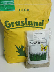 HEGA Grasland Rasensamen Grassamen Berliner Tiergarten Saatgut Rasen Gras