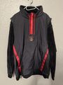 Original Jordan Pullover Sweat Jacke L Gr. XL Schwarz Rot Nike