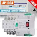 4P 100A Umschalter Transferschalter Dual Netzteil Automatisch Transfer Switch DE