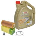 5L Castrol EDGE FST 5W-30 Longlife MANN Ölfilter VW PASSAT 3B 3BG 1.9 2.0 TDI 