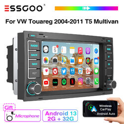 Für VW Touareg 7L6 Transporter V T5 Android 13 2+32G Carplay Autoradio GPS RDS