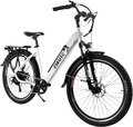 Eskute 27,5 Zoll Elektrofahrrad E-Mountainbike 48V/15AH  bis 120km 7 Gänge Weiß