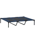 Hundeliege outdoor Hundebett Schlafplatz Hundesofa Haustierbett Blau