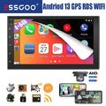 Doppel 2 DIN Android 13 4+64G Carplay Autoradio Bluetooth GPS NAVI RDS WIFI +KAM