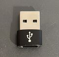 USB A auf USB C Adapter Ladeadapter Datenübertragung Stecker Konverter