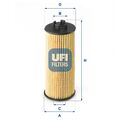 Ölfilter UFI 25.185.00 Filtereinsatz für F48 MINI BMW F55 X1 I12 F46 F45 2er U11