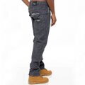 Enzo Herren Jeans gerades Bein normale Passform Denim Hose Pants alle UK Bundgrößen